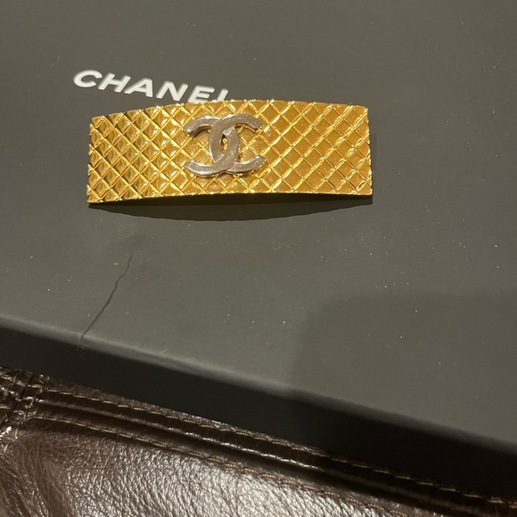 CHANEL Accessories - CHANEL Gold and Silver Hair Accessory